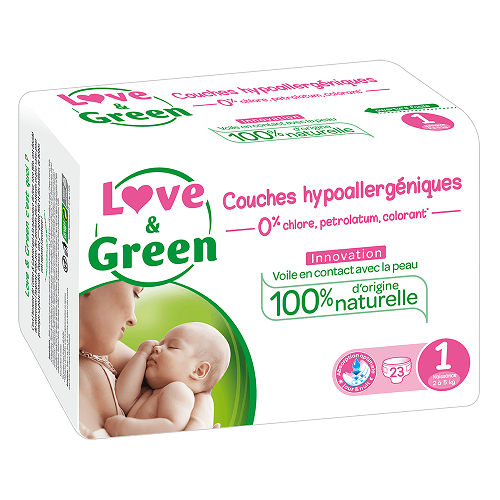 Love Green Newborn Bleer 2 Til 5 Kg