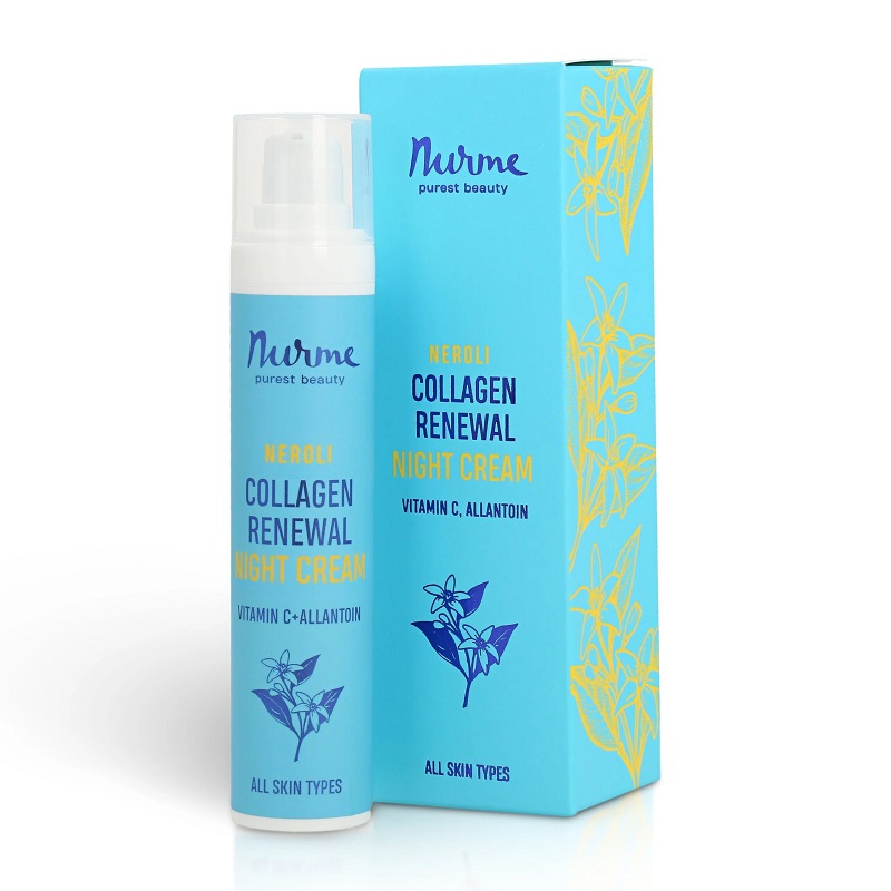 Nurme Neroli Night Cream Collagen Renewal