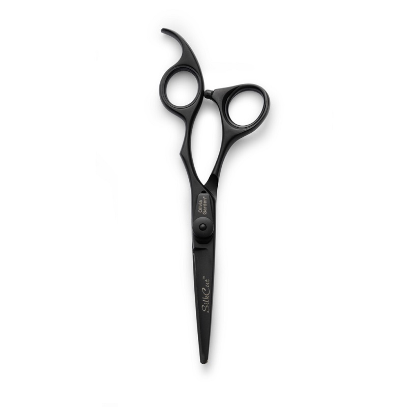Olivia Garden Frisørsaks 5 75 Silkcut Shear Matt Black Edition
