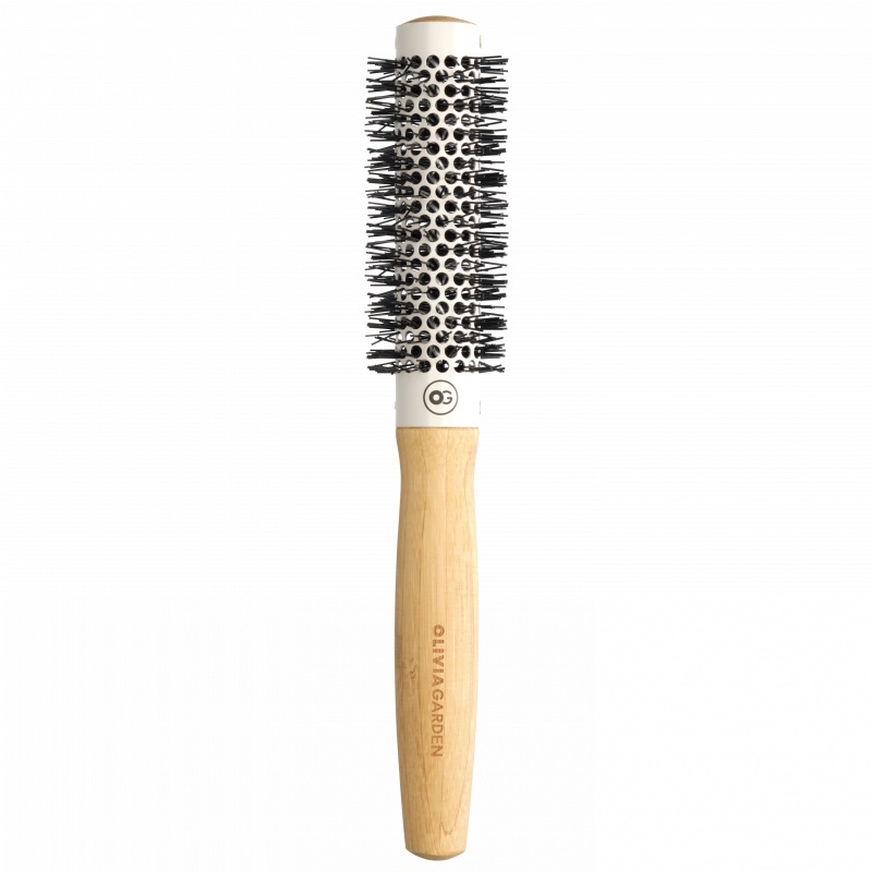 Olivia Garden Termisk Styling Hårbørste Med Bambus Skaft 23mm