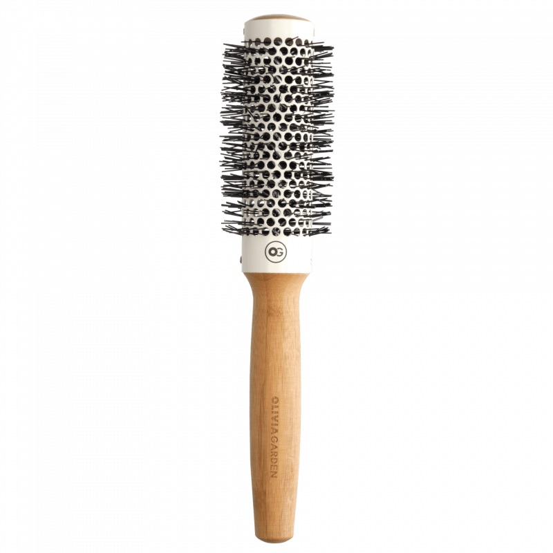 Olivia Garden Termisk Styling Hårbørste Med Bambus Skaft 33mm