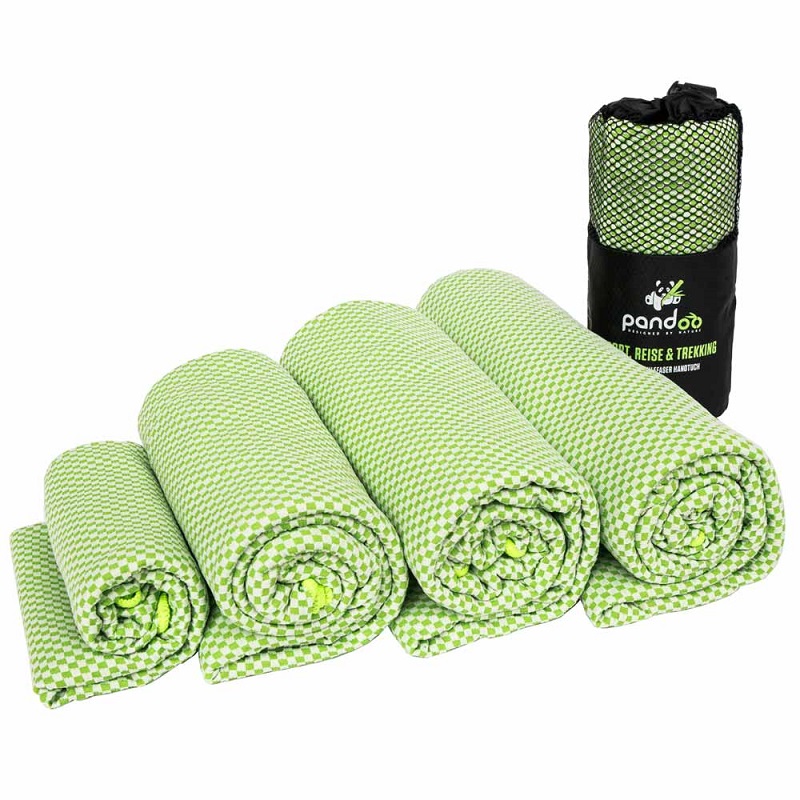 Pandoo Letvægtshåndklæder Lime S 40x80cm