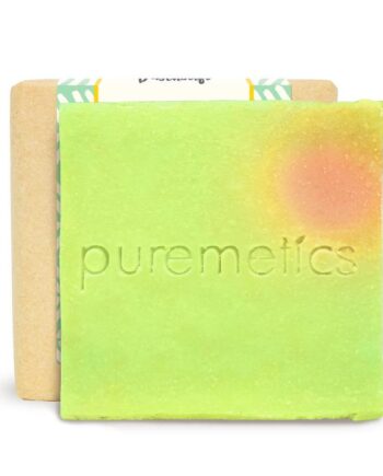 Puremetics   Sæbebar Med Shea   Lime