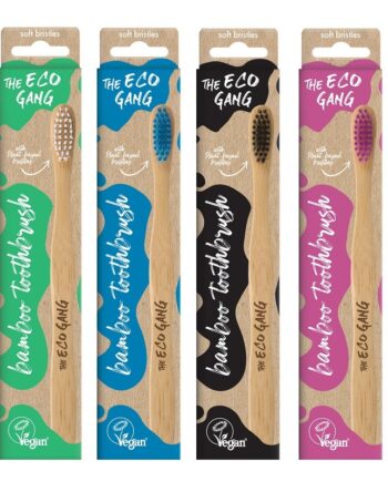 The Eco Gang   Bambus Tandbørster   Soft