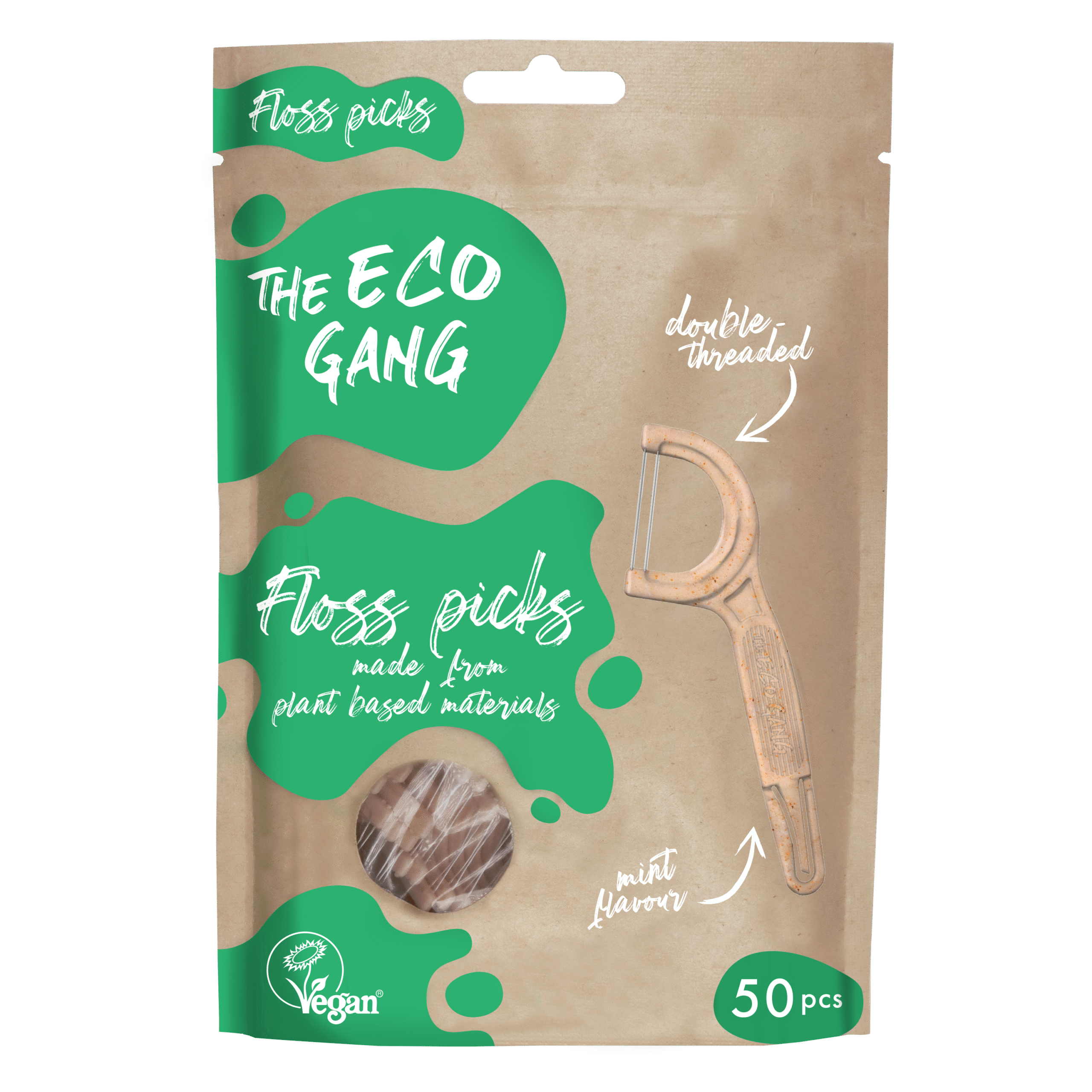 The Eco Gang Tandtrådsbøjler Dobbeltstrenget Med Mint