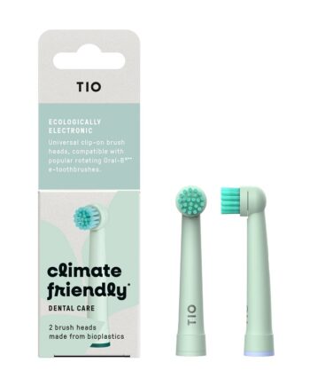 Tio   Tiomatik 2 Pak El Tandbørstehoveder Medium   Assorteret Farver