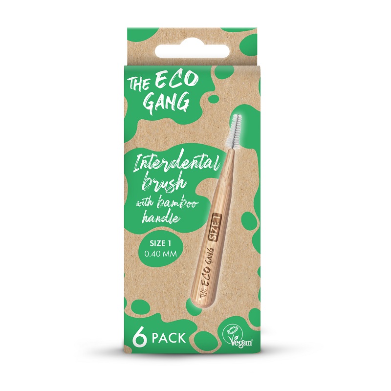 The Eco Gang Bambus Interdental Mellemrumsbørste 0 40mm