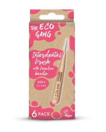 The Eco Gang   Bambus Interdental Mellemrumsbørste 0 50mm