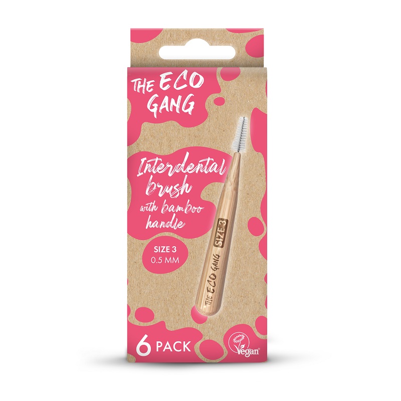 The Eco Gang Bambus Interdental Mellemrumsbørste 0 50mm