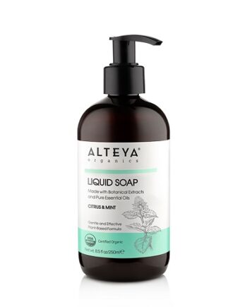 Alteya Organics   økologisk Flydende Sæbe   Citrus   Mint 250ml