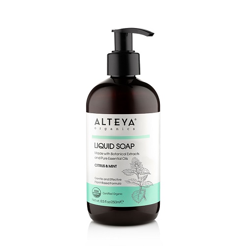 Alteya Organics økologisk Flydende Sæbe Citrus Mint 250ml