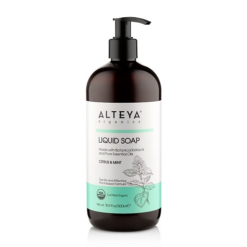 Alteya Organics økologisk Flydende Sæbe Citrus Mint 500ml