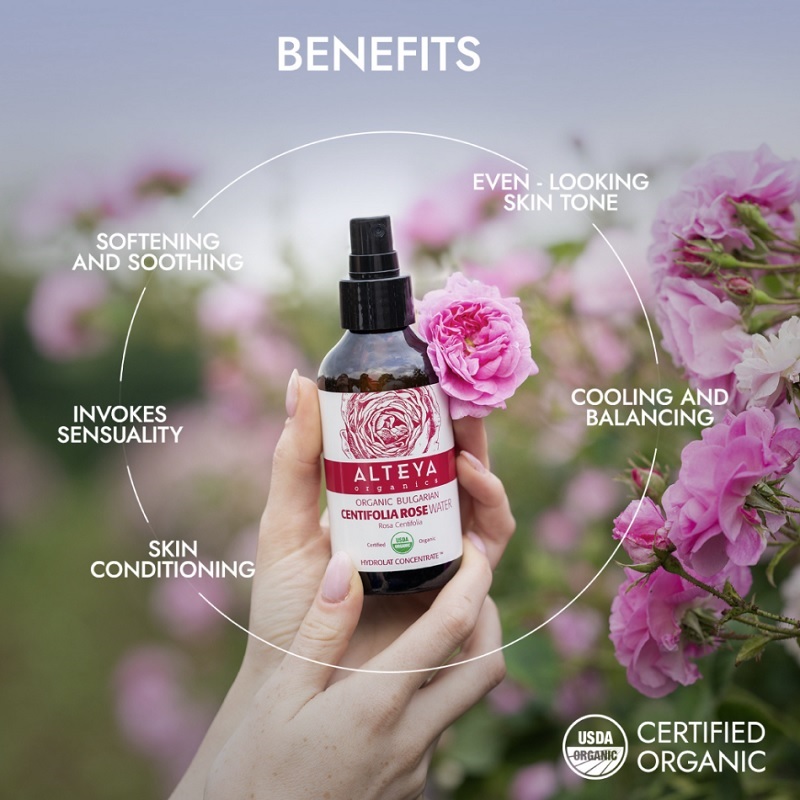 Alteya Organics Centifolia Rose Water Zero Waste 120ml