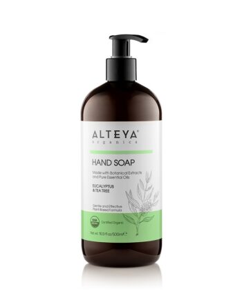 Alteya Organics   økologisk Flydende Håndsæbe   Eucalyptus   Tea Tree 500ml