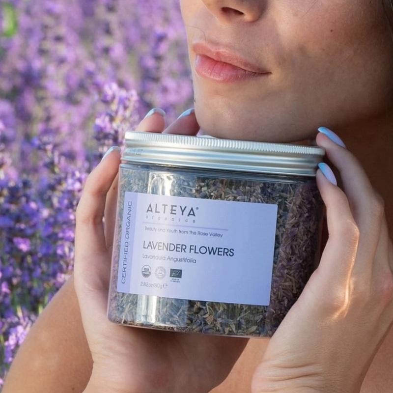 Alteya Organics Organic Lavender Flowers 80g