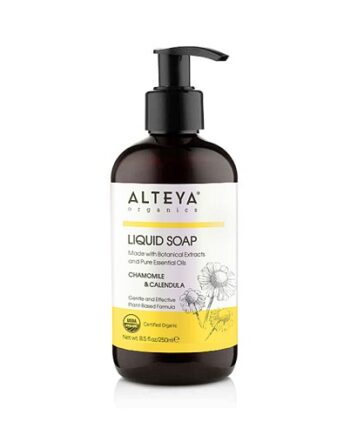 Alteya Organics   økologisk Flydende Sæbe   Chamomile   Calendula 250ml