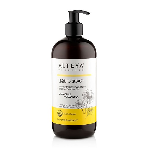 Alteya Organics økologisk Flydende Sæbe Chamomile Calendula 500ml