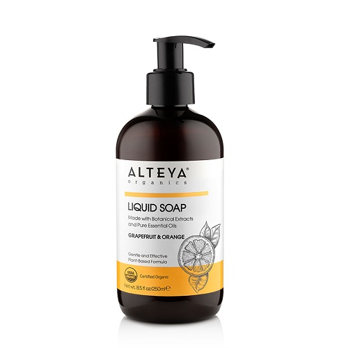 Alteya Organics økologisk Flydende Sæbe Grapefruit Orange 250ml