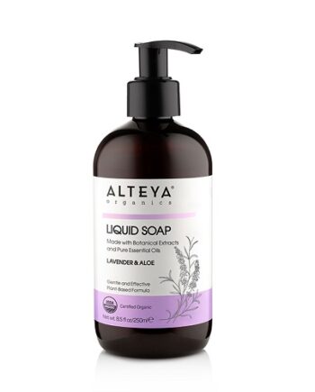 Alteya Organics   økologisk Flydende Sæbe   Lavender   Aloe 250ml