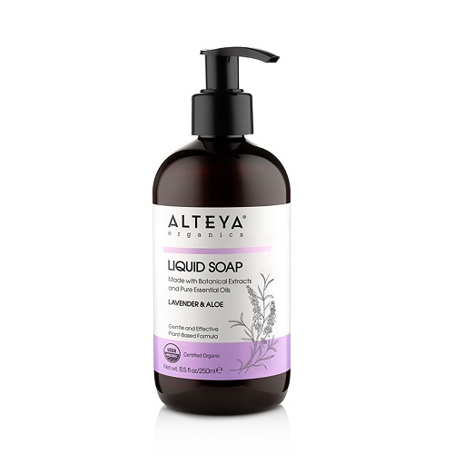 Alteya Organics økologisk Flydende Sæbe Lavender Aloe 250ml