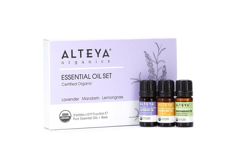 Alteya Organics økologisk Essentiel Olier Pure Indulgence Gaveæske
