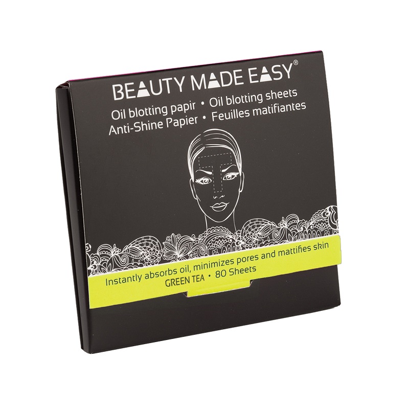 Beauty Made Easy Anti Shine Paper Sheet Green