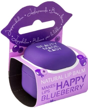 Beauty Made Easy    Makes Lips Happy   Blueberry