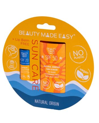 Beauty Made Easy    Sun Protect Face Spf 50   Lips Spf 20   Gaveæske