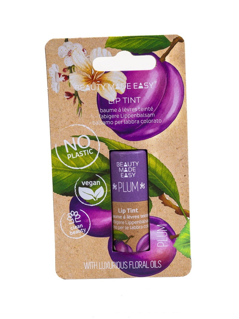 Beauty Made Easy Lip Balm Tint Plum