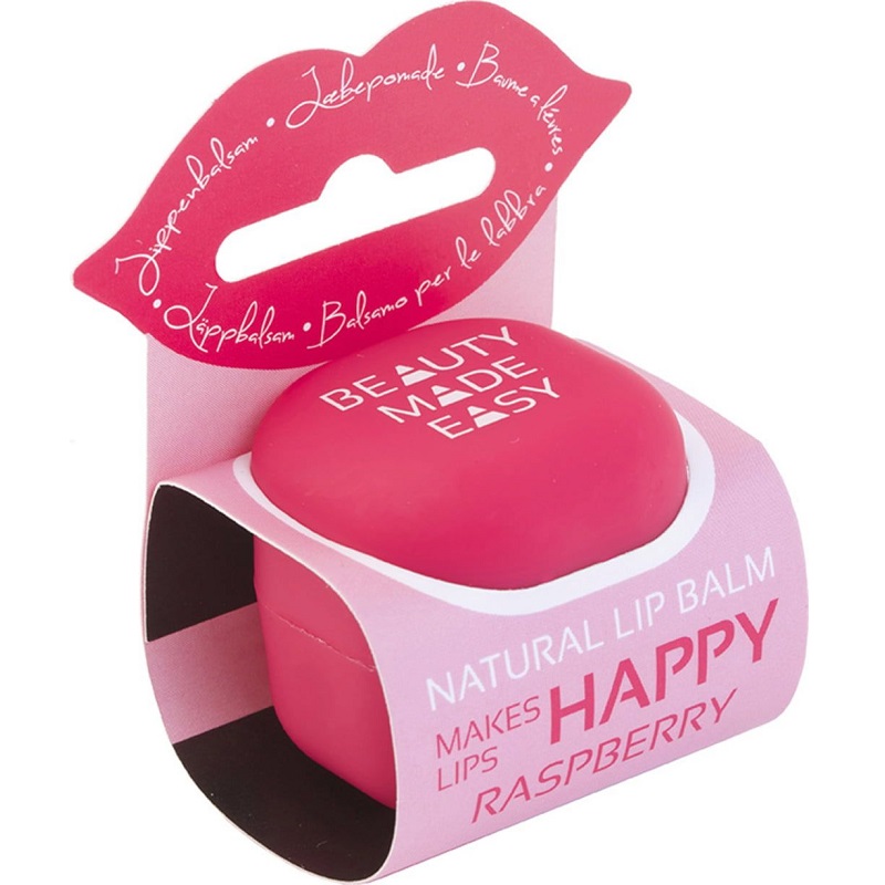 Beauty Made Easy Makes Lips Happy Raspberry