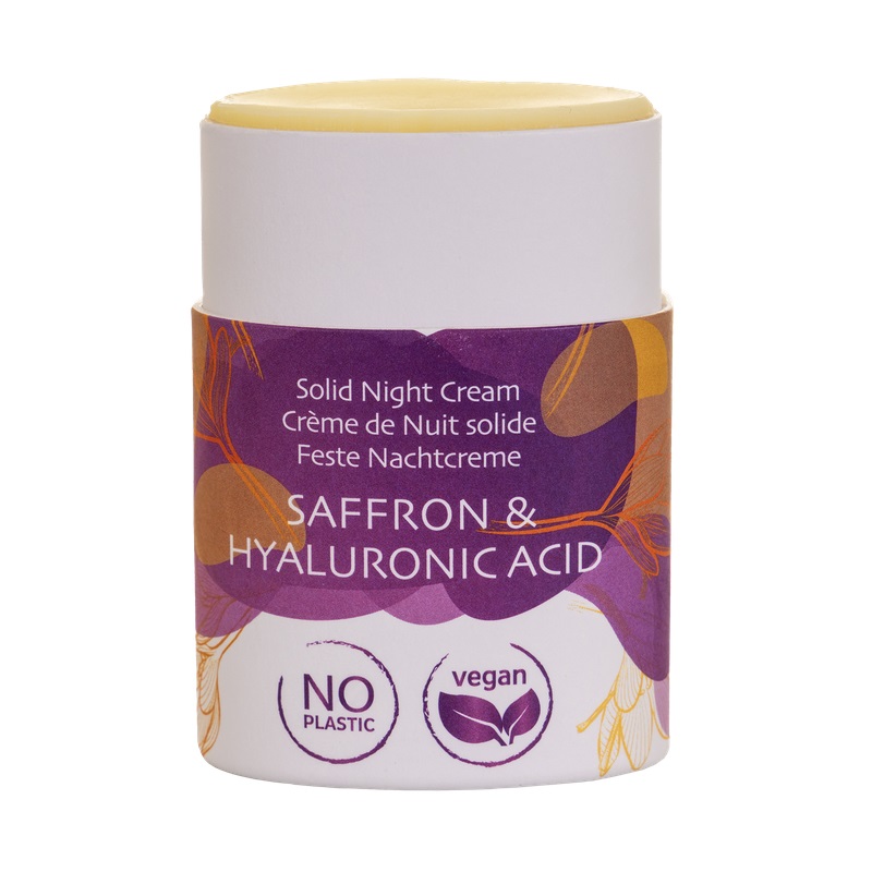 Beauty Made Easy Solid Nigth Cream Saffron Hyaluronic