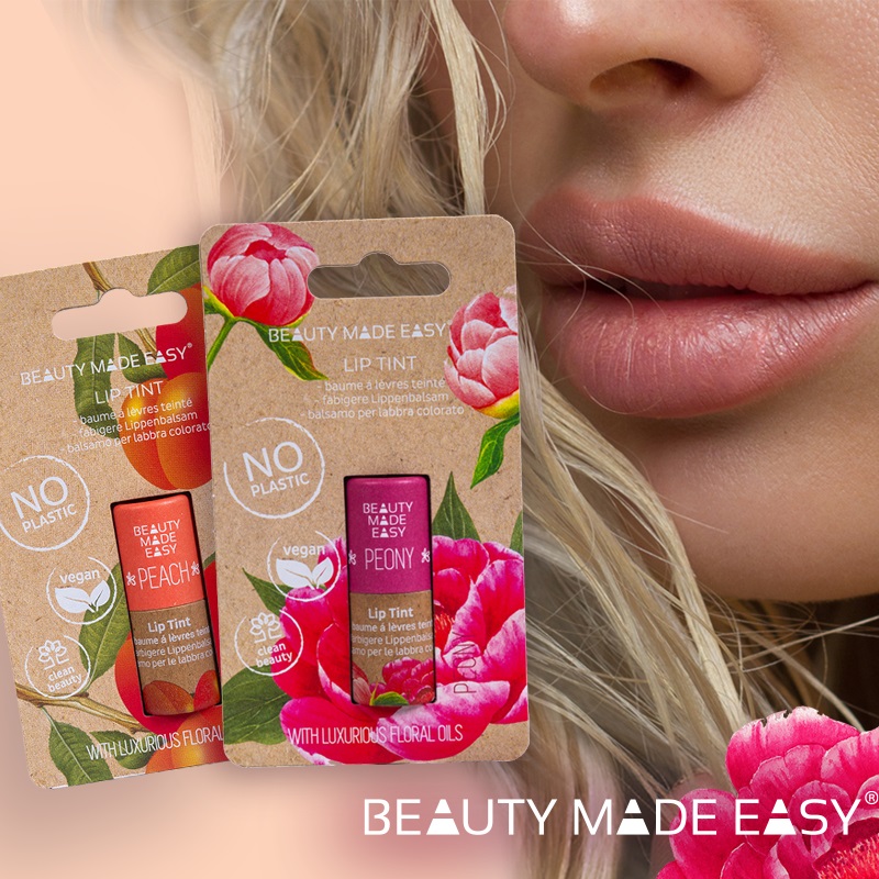 Beauty Made Easy Lip Balm Tint Peony