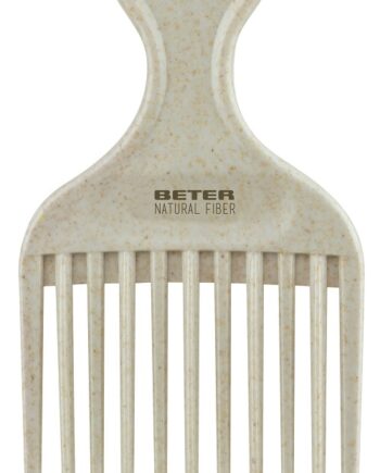 Beter Natural Fiber   Afro Kam Beigefarvet