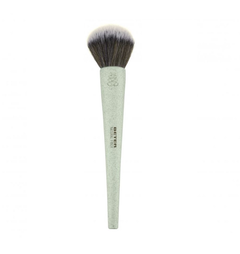 Beter Natural Fiber Makeup Powder Børste Mintgrøn