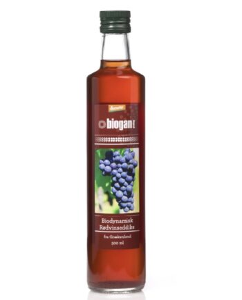 Biogan   Biodynamisk Rødvinseddike
