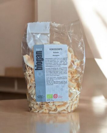 Biogan   økologiske Kokoschips   Ristede