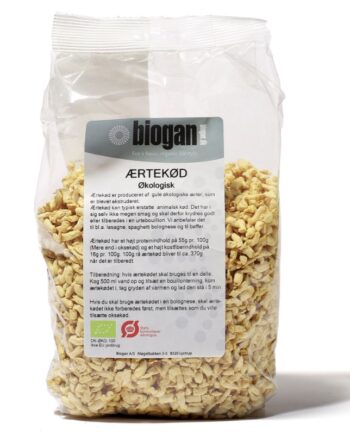 Biogan   økologisk ærtekød