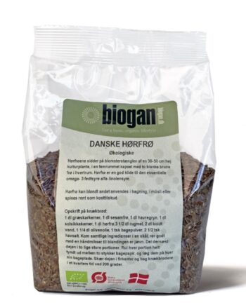 Biogan   økologiske Danske Hørfrø 1kg