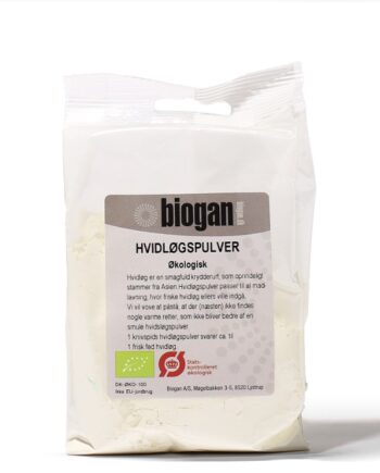 Biogan   økologisk Hvidløgspulver