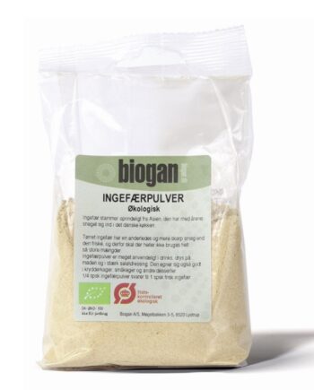 Biogan   økologisk Ingefærpulver