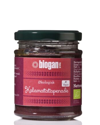 Biogan   økologiske Kalamatatapenade