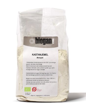 Biogan   økologisk Kastanjemel