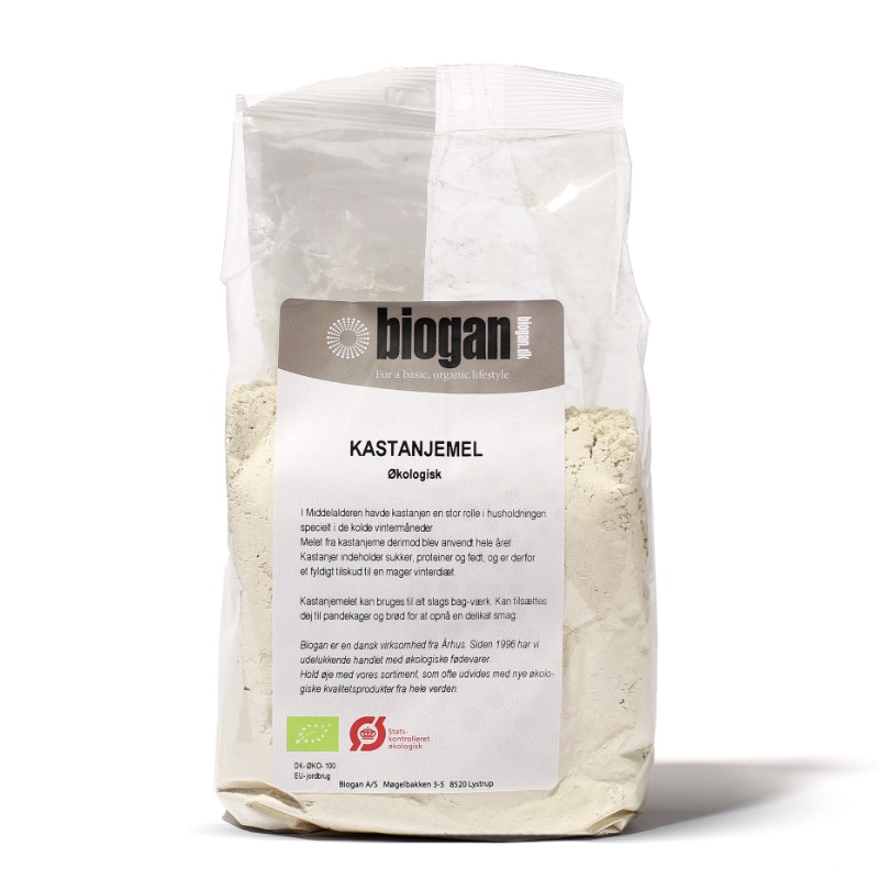 Biogan økologisk Kastanjemel