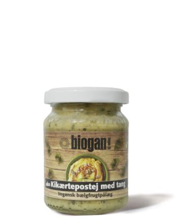 Biogan   økologisk Kikærtepostej Med Tang