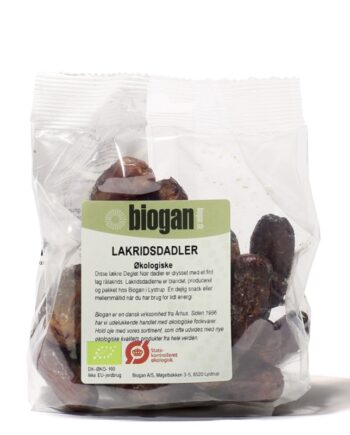 Biogan   økologiske Lakridsdadler