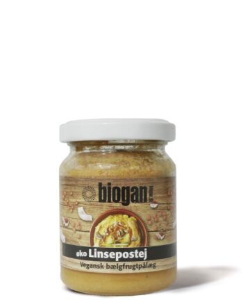 Biogan   økologisk Linsepostej