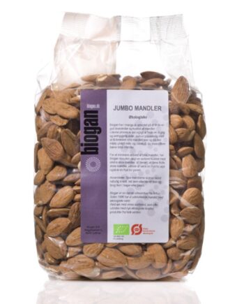 Biogan   økologiske Mandler 1kg