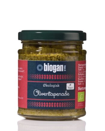 Biogan   økologiske Oliventapenade