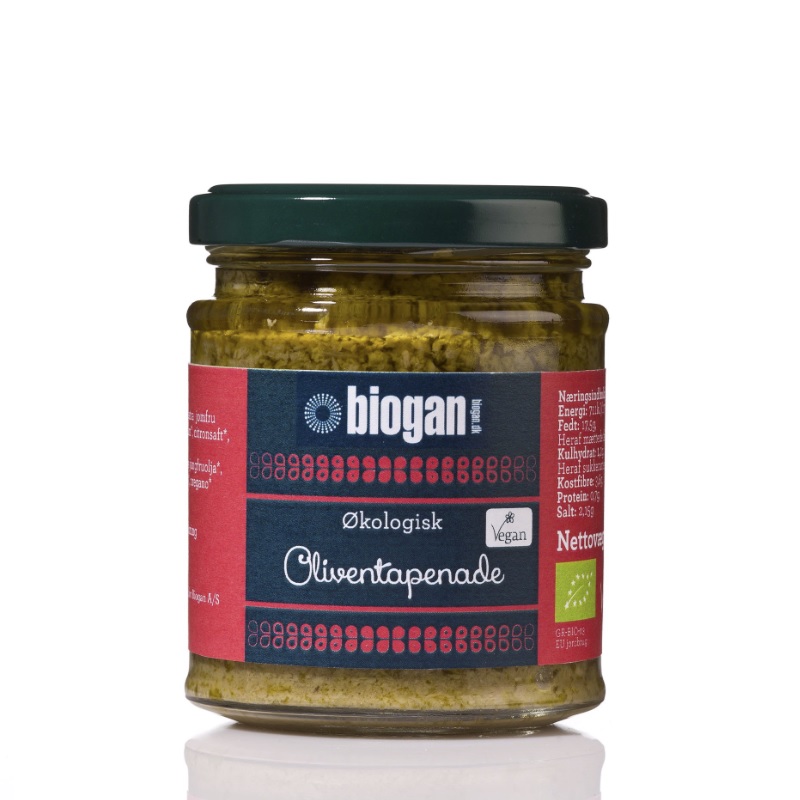 Biogan økologiske Oliventapenade
