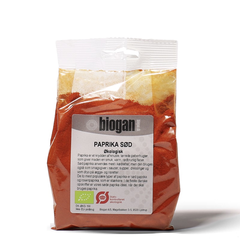 Biogan økologisk Paprika Sød